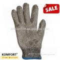 Cut resistant working stainless steel mesh glove butcher steel glove